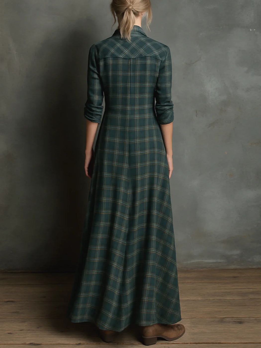 Evera - The Plaid Dress for Effortless Grace