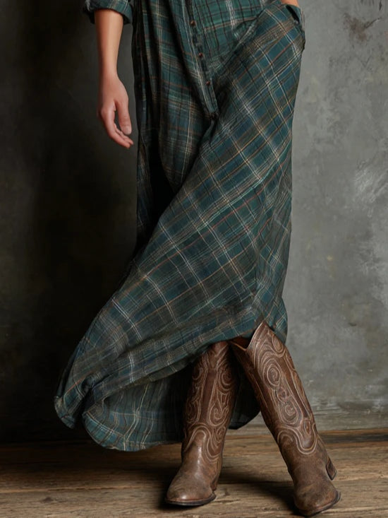 Evera - The Plaid Dress for Effortless Grace