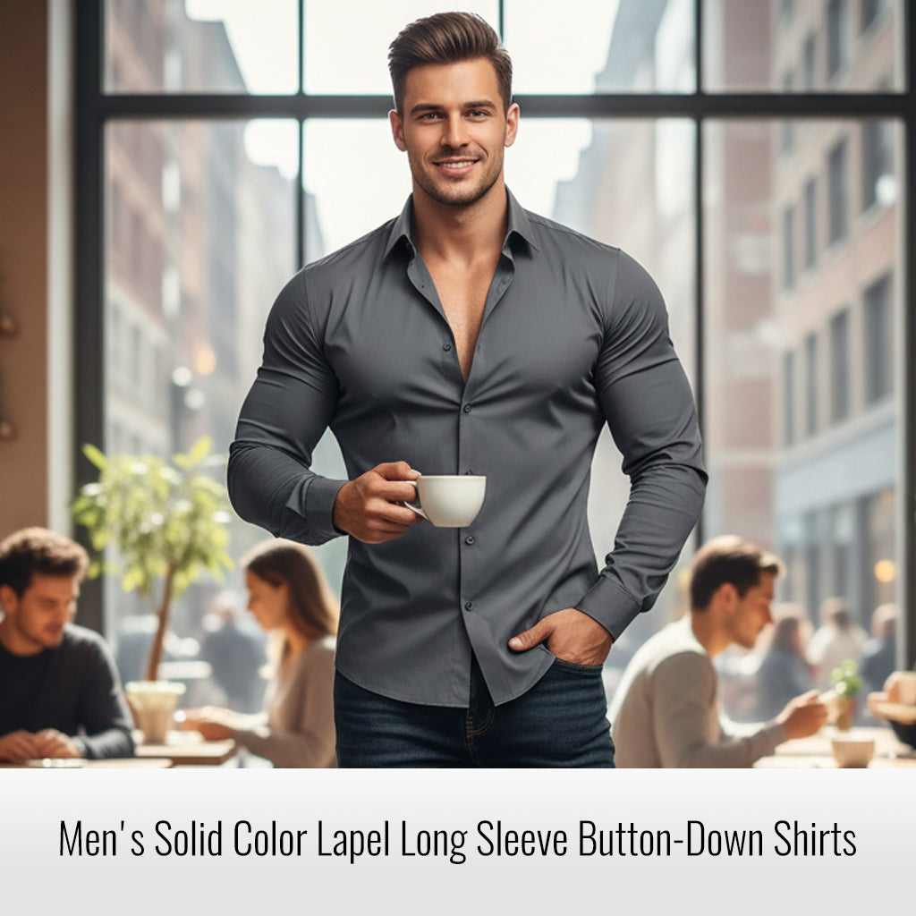 Averin™ – Timeless Men's Shirt with Class and Comfort