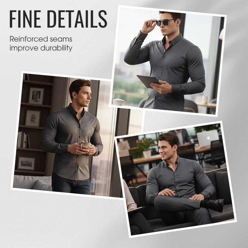 Averin™ – Timeless Men's Shirt with Class and Comfort